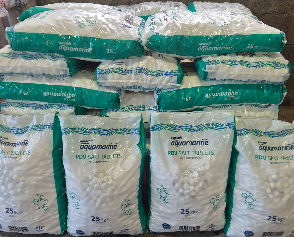 PDV Water Softener Salt 25kg x 3 bags (€13 per bag)