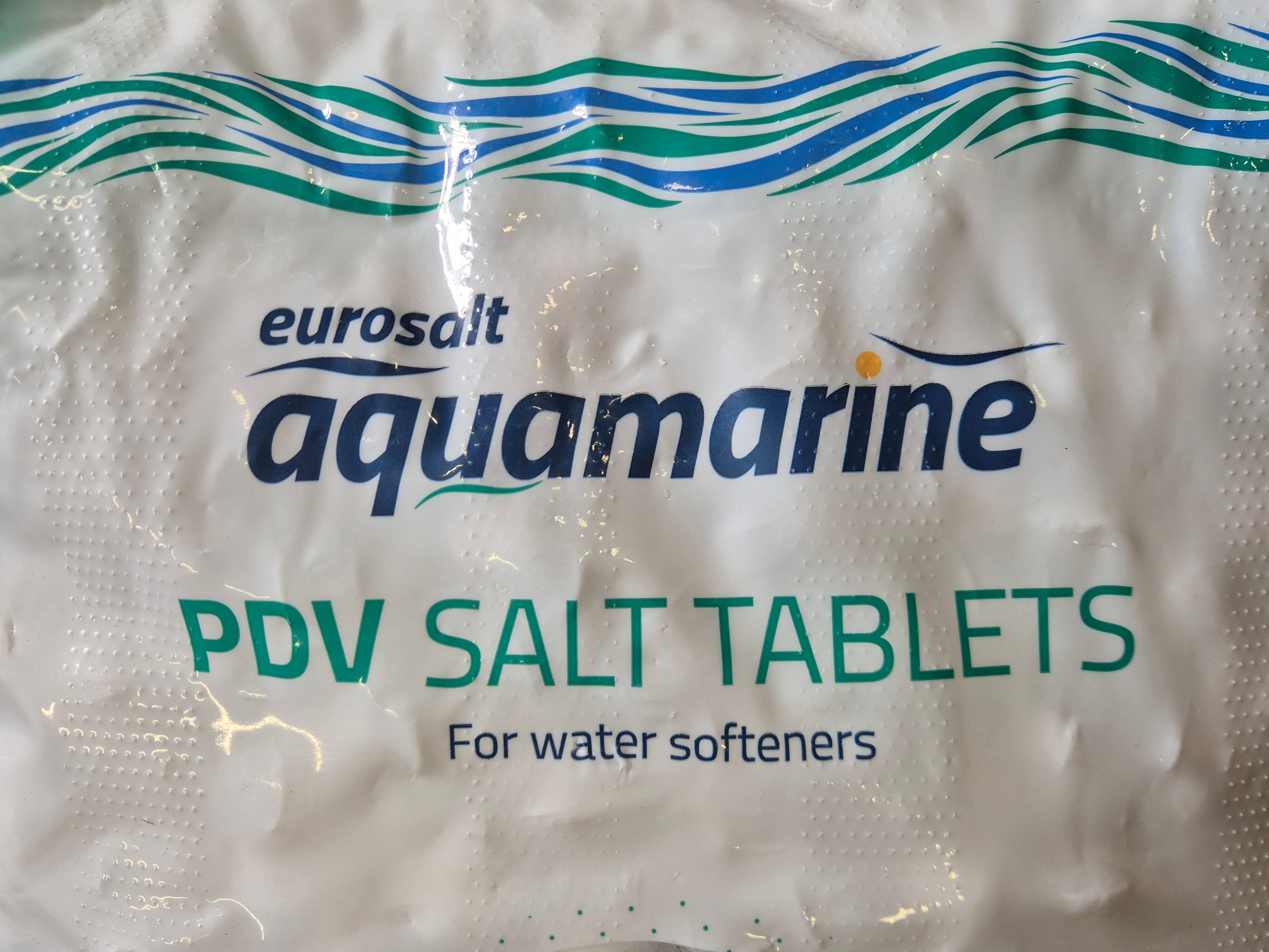 PDV Water Softener Salt 25kg x 3 bags (€13 per bag)